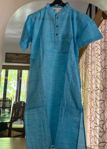 Men's Blue Kurta