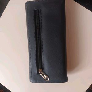 Chic Black Envelope Wallet