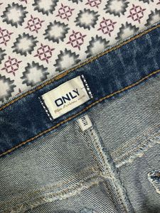 Distressed Denim Jeans
