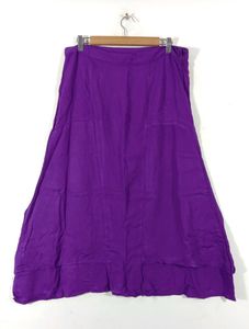 Purple Casual Ethnic Shirt (Women's)