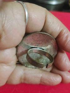 Ornate Silver-tone BOHO Ring with Phoenix Motif