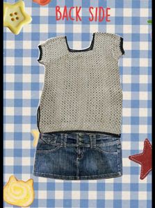 ⭐Y2k shimmery coachella knit top