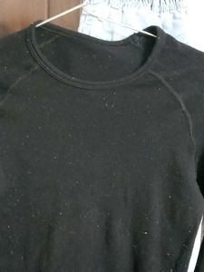 Classic Black Long-Sleeve Top