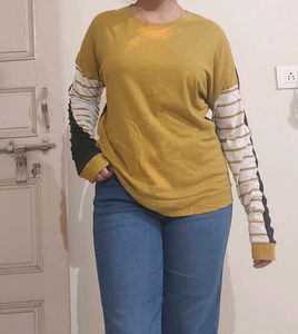 Oversized Full Sleeve T-shirt