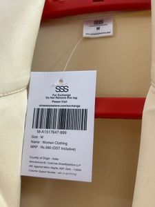 SALE - Cropped Beige Blazer Jacket