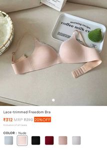 SAVANA PADDED FREEDOM BRA UNUSED WITH TAG