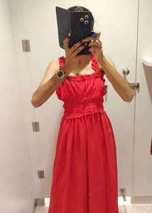 zudio hot red dress 🥰
