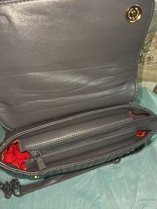 Stylish Dark Grey Chain Sling Bag
