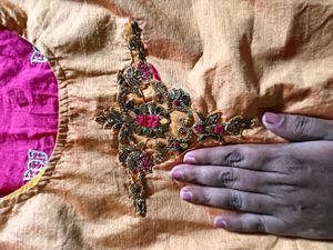 beautiful dhoti style crop top