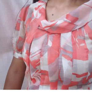 Rolled Collar Top Fits Bust 32-36