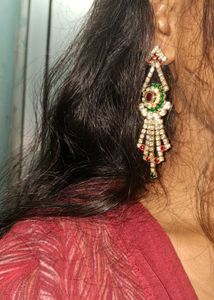 Stunning Rhinestone Necklace &amp; Earring Set