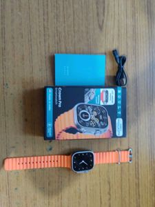 Boult Crown Pro Smartwatch Orange colour 2.01HD