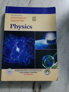 Physics Textbook - Intermediate Second Year