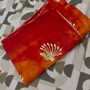 Vibrant Peacock Saree