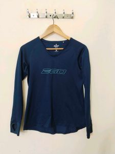 2Go Navy Blue Gym Tee For Women Size M