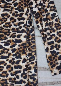 🦁 Leopard Print Bodycon Dress