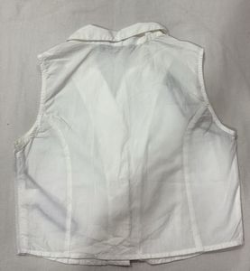 White Sleeveless Top