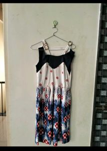 Casual Printed Sleeveless Dress (beach special)