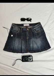 Combo of 2 y2k Denim Mini Skirt