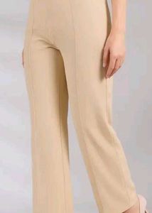 Wide Leg Dress Pants - Black, Brown, Beige