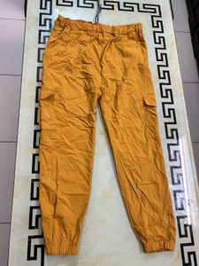 Stylish Mustard Cargo Pants