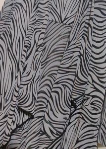 Zebra Lining Print Shrug For 38- 40 Bust