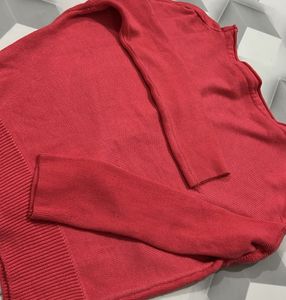 Coral Knit Sweater