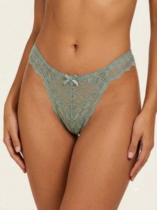 Delicate Lace Thong Briefs