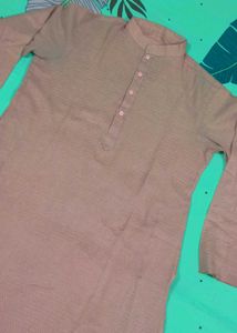 Men's Casual Kurta with White Salwar
