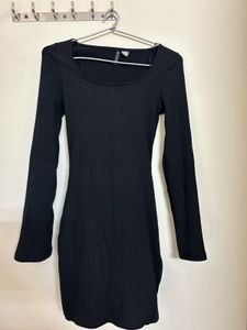 H&M Black Bodycon Dress