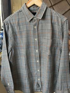 Men's Plaid Button-Down Shirt