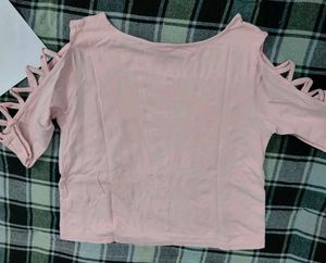 Cute Pink "Make Some Noise" Sequin Top
