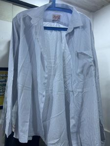 Classic Striped Men's Dress Shirt