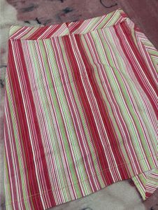y2k Striped midi Skirt