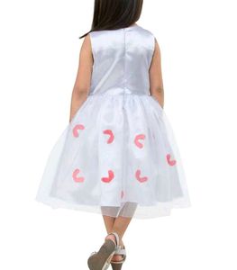 Very Pretty & Cute Net With Satin Frock