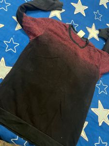 Men's Ombre Crew Neck Sweatshirt