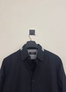 J. Bass Black Button-Up Shirt