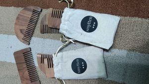 3 Set Neem Wooden Hair Comb