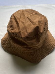 Brown Canvas Bucket Hat