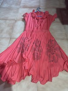 Pretty Pink Boho Dress