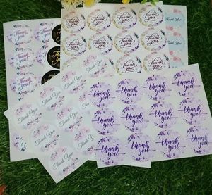 Pack Of 100 Thank You Stickers