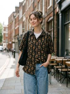 Printed Short-Sleeve Shirt