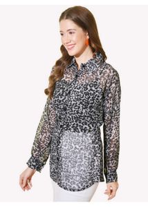 Animal Print Mini Dress
