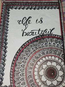 Hand-Drawn Mandala Art