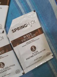 50% Off 🚨SpringH2O D-Tan Facial Kit