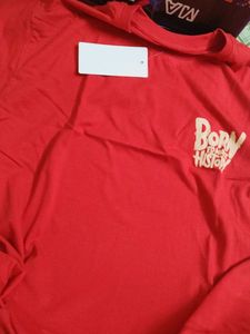 Brand new Red "Born to Make History" T-Shirt