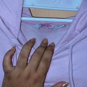 Purple cute hoodie
