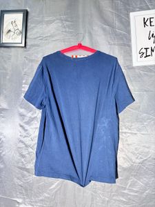 H&amp;M Men's Blue Basic T-Shirt