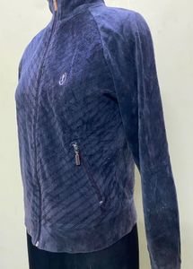 Velour Track Jacket