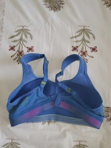 Blue Sports Bra